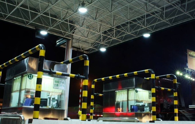 Toll Station , Beijing, China  LED High Bay Light