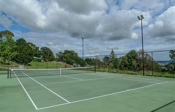 オーストラリア　テニス練習場