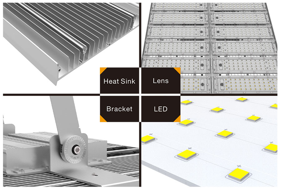 Lumiway 3 LED high mast light