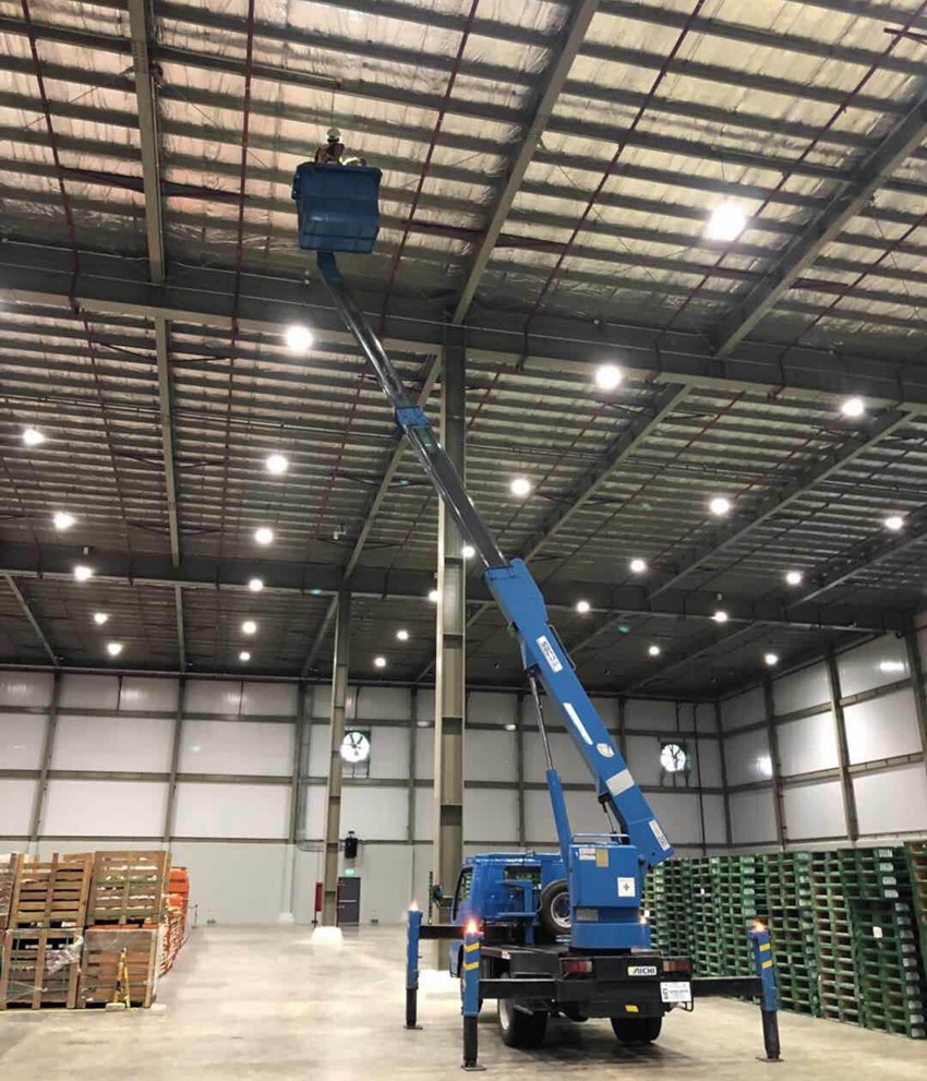 nestle warehouse lighting