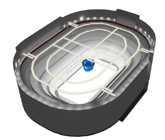 Simulation of Illuminance Effect for Whole venue